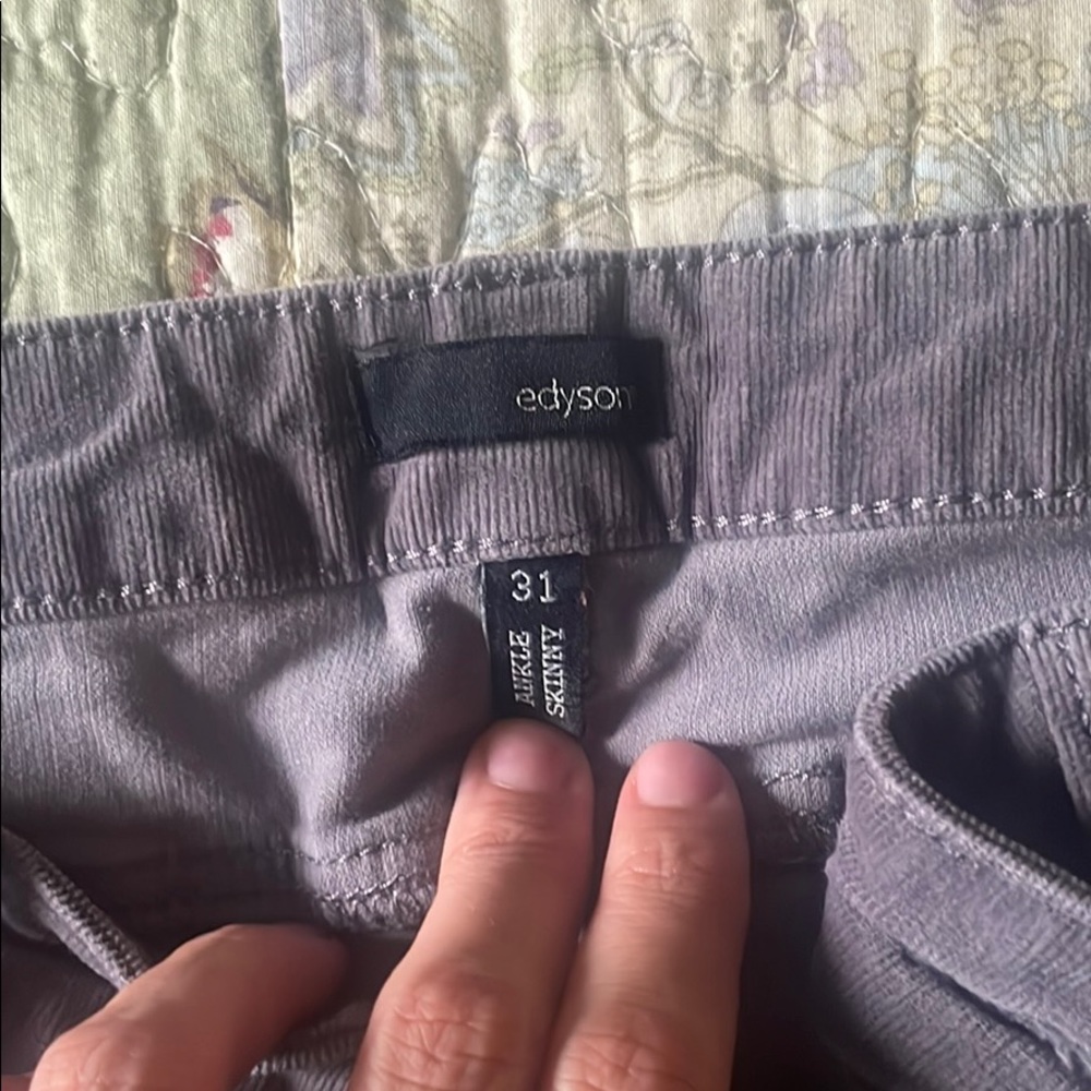 Edison ankle skinny jeans size 31